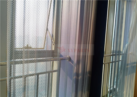 Ofis Pencere Perdeleri Olarak Kullanılan Gümüş Renkli Metal Bobin Perdelik 1.2mm